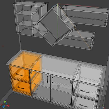 Custom Kitchen Remodel design, planning, and engineering for Turlock.